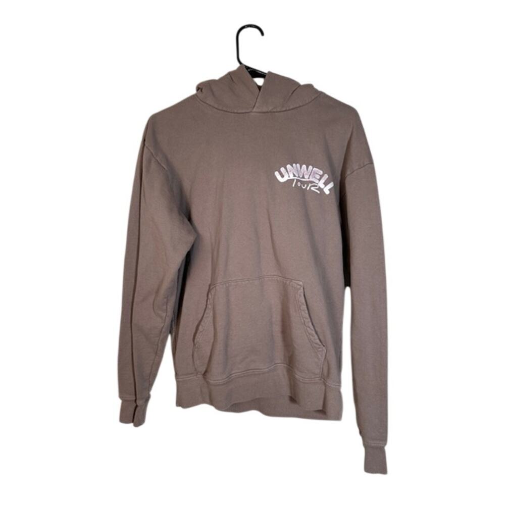 Unwell Tour 2023 Alex Cooper Beige Hoodie Sweatshirt Women Sz S